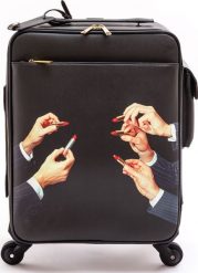Walizka Toiletpaper Lipsticks Black. Czarne walizki Seletti. Za 2,034.00 zł.