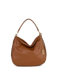 Anna Morellini Skórzana torebka "Sylvana" w kolorze jasnobrązowym - 33 x 30 x 11 cm rozmiar: onesize. Brązowe torebki klasyczne Anna Morellini, bez wzorów, z materiału, bez dodatków. Za 347.99 zł.