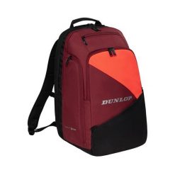 Plecak tenisowy Dunlop CX Performance Backpack. Czarne plecaki Dunlop, bez wzorów, bez dodatków. Za 329.99 zł.