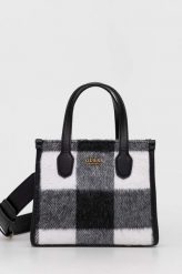Guess torebka kolor czarny. Czarne listonoszki Guess, z aplikacjami, na ramię, bez dodatków. Za 599.99 zł.