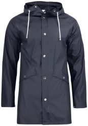 Clique Klasyczna kurtka przeciwdeszczowa wodoodporna – dark navy. Niebieskie kurtki CLIQUE, xl, bez wzorów, klasyczne. Za 300.93 zł.