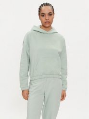 4F Bluza 4FWSS24TSWSF1057 Zielony Regular Fit. Zielone bluzy 4f, xs, bez wzorów, z bawełny, bez kaptura. Za 99.99 zł.