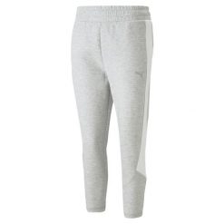 Puma Spodnie Evostripe 67311804. Szare spodnie dresowe Puma, bez wzorów, z dresówki. Za 179.99 zł.