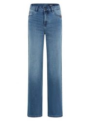 Camel Active Dżinsy - Straight fit - w kolorze niebieskim rozmiar: W30/L30. Niebieskie jeansy Camel Active, l, z aplikacjami, ze skóry, klasyczne, z podwyższonym stanem. Za 229.95 zł.