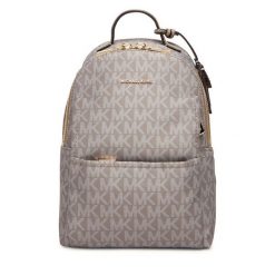 Plecak MICHAEL Michael Kors. Brązowe plecaki MICHAEL Michael Kors, bez wzorów, bez dodatków. Za 729.99 zł.
