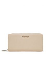 Nine West Portfel CEO-NW-W1-002-AW26 Beżowy. Brązowe portfele Nine West, bez wzorów. Za 79.99 zł.