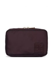 Calvin Klein Kosmetyczka Nylon Mix Cosmetic Pouch LV04F1310G Brązowy. Brązowe torebki klasyczne Calvin Klein, bez wzorów, z materiału, bez dodatków. Za 249.99 zł.