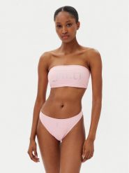 Juicy Couture Strój kąpielowy Bandeau B Set JCIT122001 Różowy. Czerwone bikini Juicy Couture, bez wzorów, z syntetyku. Za 239.99 zł.