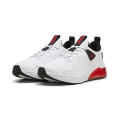 Buty do biegania unisex Cell Thrill PUMA White Black For All Time Red. Białe buty do biegania Puma, bez wzorów, bez zapięcia, do biegania. W wyprzedaży za 225.45 zł.