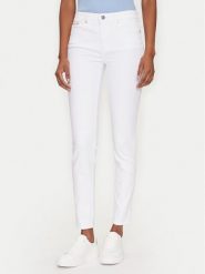 Calvin Klein Jeans Jeansy J20J225120 Biały Skinny Fit. Białe jeansy Calvin Klein Jeans, bez wzorów, z bawełny. Za 399.99 zł.