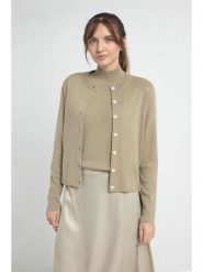 Josephine & Co Kardigan "Jace" w kolorze khaki rozmiar: XS. Brązowe swetry Josephine & Co, xs, bez wzorów, z wełny, bez ramiączek. Za 170.47 zł.
