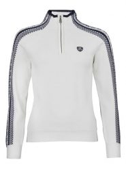 Peak Mountain Sweter "Adomino" w kolorze kremowym rozmiar: S. Brązowe swetry Peak Mountain, s, bez wzorów, bez ramiączek. Za 209.82 zł.