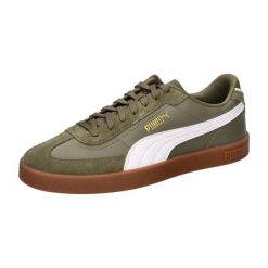 Buty damskie sportowe sneakersy Puma CLUB II ERA. Białe buty sportowe lifestyle Puma, bez wzorów, z zamszu, sportowe, bez zapięcia. Za 197.99 zł.