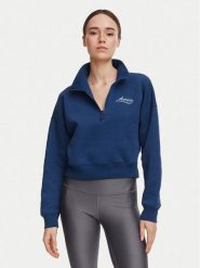 Under Armour Bluza Ua Rival Fleece Varsity 6016557 Granatowy Regular Fit. Niebieskie bluzy Under Armour, xs, bez wzorów, z bawełny, bez ramiączek, bez kaptura. Za 269.99 zł.
