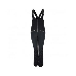 Kurtka narciarska softshell damska Peak Mountain Achic. Czarne kombinezony Peak Mountain, l, bez wzorów, z nylonu, bez kołnierzyka, bez ramiączek. Za 490.50 zł.