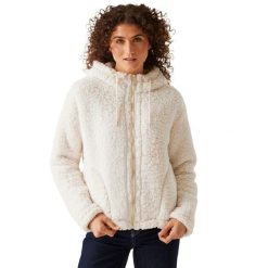 Damska Bluza Polarowa Z Kapturem Zelpha. Brązowe bluzy z kapturem Regatta, na zimę, s, bez wzorów, z materiału, z kapturem. Za 59.99 zł.