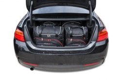 Torby Do Bagażnika Bmw 4 Coupe 2013-2020 4Szt Kjust. Czarne torby podróżne KJUST, bez wzorów, z kauczuku. Za 1,230.00 zł.
