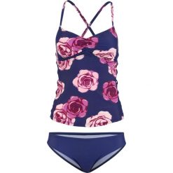 Tankini (2 części) bonprix ciemnoniebiesko-lila z nadrukiem. Bikini marki bonprix. Za 109.99 zł.