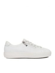 Rieker Tenisówki L59L1-83 Biały. Białe trampki Rieker, bez wzorów, ze skóry, bez zapięcia. Za 359.99 zł.