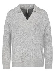 Stitch & Soul Sweter w kolorze jasnoszarym rozmiar: S. Szare swetry Stitch & Soul, s, bez wzorów, bez ramiączek. Za 57.20 zł.