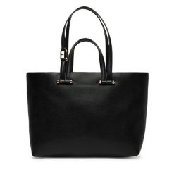 Torebka Furla. Czarne torebki klasyczne Furla, bez wzorów, klasyczne, bez dodatków. Za 1,459.00 zł.
