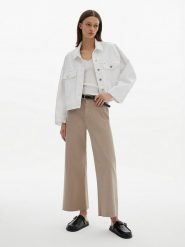 LTB Kurtka dżinsowa "Celia" w kolorze białym rozmiar: L. Białe kurtki LTB, l, bez wzorów, z bawełny, bez kaptura. Za 166.49 zł.