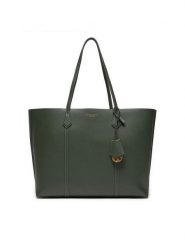 Tory Burch Torebka Perry 158531 Zielony. Zielone shopper bag Tory Burch, bez wzorów, ze skóry, bez dodatków. Za 2,159.00 zł.