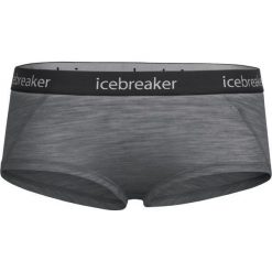 Icebreaker Wmns Sprite Hot Pants Gritstone Hthr/Black S. Bielizna termoaktywna damska marki Icebreaker. W wyprzedaży za 102.00 zł.