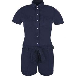 Kombinezon Pepe Jeans Adventure Blue. Niebieskie kombinezony Pepe Jeans, bez wzorów, z jeansu, klasyczne, bez kołnierzyka, bez ramiączek. Za 149.00 zł.