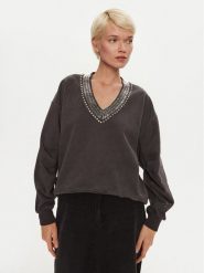 PINKO Bluza Raboni 104458 A297 Szary Regular Fit. Szare bluzy Pinko, m, bez wzorów, z bawełny, bez kaptura. Za 539.99 zł.