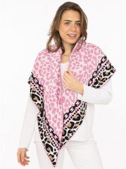 Zwillingsherz Chusta trójkątna w kolorze jasnoróżowym - 200 x 130 cm rozmiar: onesize. Różowe chusty Zwillingsherz, bez wzorów, z bawełny. Za 126.99 zł.