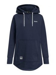 Bench Bluza "Siiri" w kolorze granatowym rozmiar: 40. Niebieskie bluzy Bench, z aplikacjami, bez ramiączek, z kapturem. Za 105.63 zł.