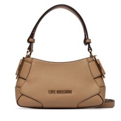 Torebka LOVE MOSCHINO. Brązowe torebki klasyczne Love Moschino, bez wzorów, klasyczne, bez dodatków. Za 949.99 zł.