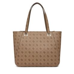 Torebka Guess. Brązowe torebki klasyczne Guess, z aplikacjami, bez dodatków. Za 639.99 zł.