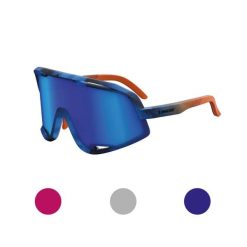 Okulary przeciwsłoneczne Limar Kosmos. Niebieskie okulary przeciwsłoneczne LIMAR, bez wzorów. Za 470.30 zł.