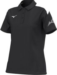Damska koszulka polo Mizuno RB Wos. Czarne t-shirty sportowe Mizuno, m, bez wzorów, z materiału, bez ramiączek, na fitness i siłownię. Za 170.90 zł.