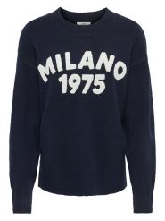 JDY Sweter w kolorze granatowym rozmiar: XL. Niebieskie swetry JDY, xl, bez wzorów, bez ramiączek. Za 134.95 zł.