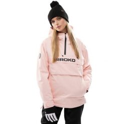 Kurtka snowboardowa damska W6-W Flims. Czerwone kurtki narciarskie SIROKO, bez wzorów, bez kaptura, narciarskie. Za 380.00 zł.