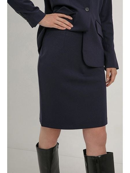 Josephine & Co Spódnica "Pip" w kolorze granatowym rozmiar: 38. Niebieskie spódnice Josephine & Co, bez wzorów, midi. Za 130.81 zł.