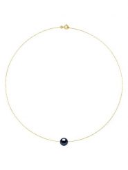 Mitzuko Złoty naszyjnik z perłą - dł. 42 cm rozmiar: onesize. Niebieskie naszyjniki Mitzuko, z materiału, z perłą, złote. Za 1,174.99 zł.