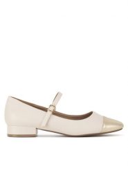 Clara Barson Baleriny WS24040-02 Beżowy. Brązowe baleriny Clara Barson, bez wzorów, z materiału, bez obcasa, bez zapięcia. Za 119.99 zł.