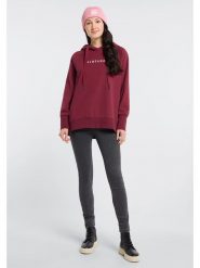 ELBSAND Bluza "Svana" w kolorze czerwonym rozmiar: M. Czerwone bluzy z kapturem ELBSAND, m, bez wzorów, z bawełny, z kapturem. Za 165.99 zł.