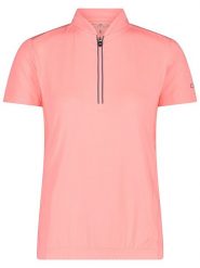 CMP Koszulka kolarska w kolorze łososiowym rozmiar: 36. Pomarańczowe t-shirty sportowe CMP, bez wzorów, z materiału, bez ramiączek, rowerowe. Za 101.46 zł.