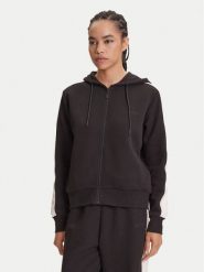 Guess Bluza V5YQ00 KB3P2 Czarny Regular Fit. Czarne bluzy Guess, m, z aplikacjami, z bawełny, bez ramiączek, bez kaptura. Za 219.99 zł.