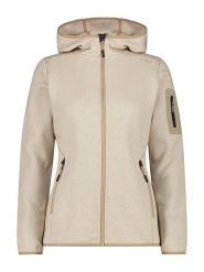 CMP Kurtka polarowa w kolorze beżowym rozmiar: 36. Brązowe kurtki CMP, s, bez wzorów, z materiału, bez kaptura. Za 188.40 zł.