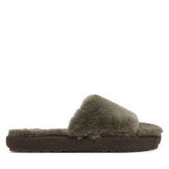 Kapcie EMU Australia. Zielone kapcie Emu Australia, bez wzorów. Za 299.99 zł.