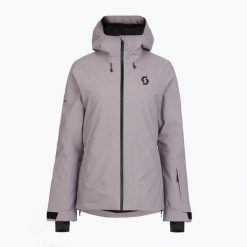 Kurtka narciarska damska SCOTT Ultimate Dryo 10. Szare kurtki narciarskie Scott, na zimę, l, bez wzorów, z materiału, bez kaptura, narciarskie. Za 829.99 zł.