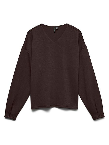 Vero Moda Bluza w kolorze brązowym rozmiar: S. Brązowe bluzy Vero Moda, s, bez wzorów, bez ramiączek, bez kaptura. Za 104.95 zł.