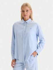 Nautica Koszula W126-NALST-1019-23X Błękitny Regular Fit. Niebieskie koszule Nautica, l, bez wzorów, bez kołnierzyka, bez ramiączek. Za 139.99 zł.