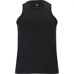 Damski tank top Athlecia Almi. Czarne topy Athlecia, bez wzorów, sportowe, bez kołnierzyka, bez ramiączek. Za 140.00 zł.